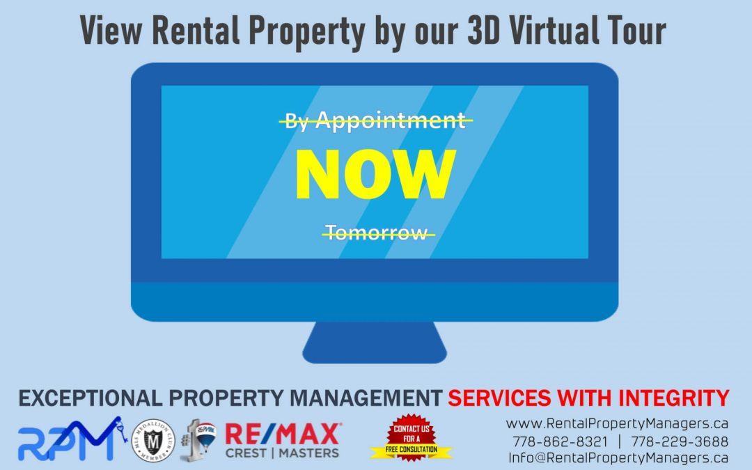 Get Your Property Rented Faster with 3D Virtual Showing