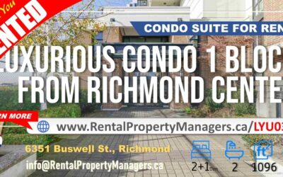 [RENTED] Richmond Center – CONDO at 6351 Buswell Street, Richmond