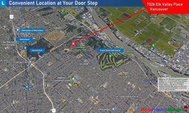 73xx Elk Valley Place, Vancouver, 3 Bedrooms Bedrooms, ,2.5 BathroomsBathrooms,Townhouse,Rented and Being Managed,Parklane,73xx Elk Valley Place, Vancouver,1101