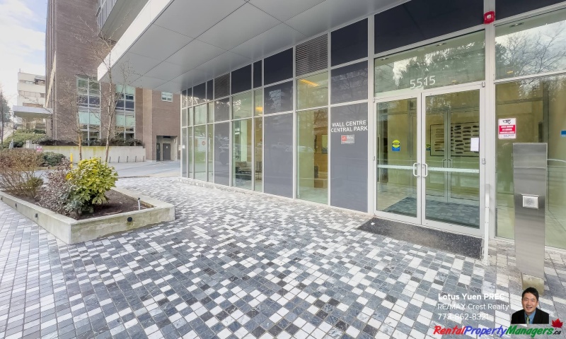 2xxx-5515 Boundary Road, Vancouver, 2 Bedrooms Bedrooms, ,1 BathroomBathrooms,Condo,Rented and Being Managed,Wall Center Tower 2,2xxx-5515 Boundary Road, Vancouver,1108