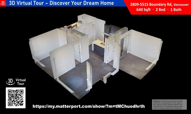 2xxx-5515 Boundary Road, Vancouver, 2 Bedrooms Bedrooms, ,1 BathroomBathrooms,Condo,Rented and Being Managed,Wall Center Tower 2,2xxx-5515 Boundary Road, Vancouver,1108