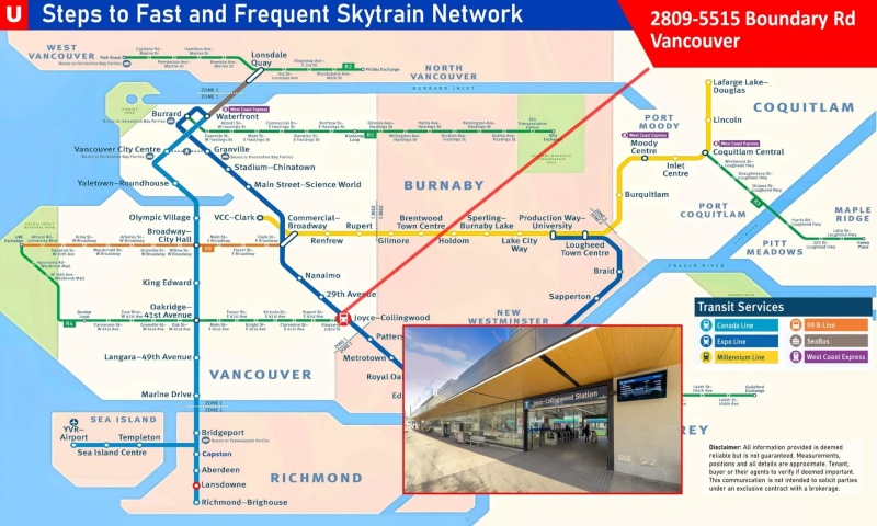 2xxx-5515 Boundary Road, Vancouver, 2 Bedrooms Bedrooms, ,1 BathroomBathrooms,Condo,Rented and Being Managed,Wall Center Tower 2,2xxx-5515 Boundary Road, Vancouver,1108