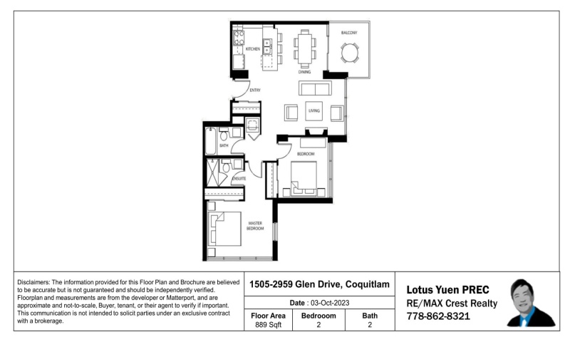 #1505-2959 Glen Drive, Coquitlam, 2 Bedrooms Bedrooms, ,2 BathroomsBathrooms,Condo,For Rent,#1505-2959 Glen Drive, Coquitlam,1034