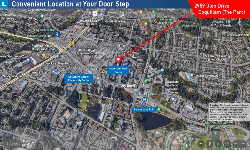 #1505-2959 Glen Drive, Coquitlam, 2 Bedrooms Bedrooms, ,2 BathroomsBathrooms,Condo,For Rent,#1505-2959 Glen Drive, Coquitlam,1034