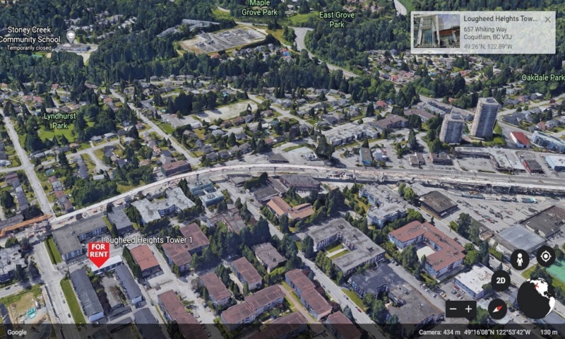 #1xxx-652 Whiting Way, Coquitlam BC, 1 Bedroom Bedrooms, ,1 BathroomBathrooms,Condo,Rented and Being Managed,Marquee at Lougheed Heights,#1xxx-652 Whiting Way, Coquitlam BC,1047